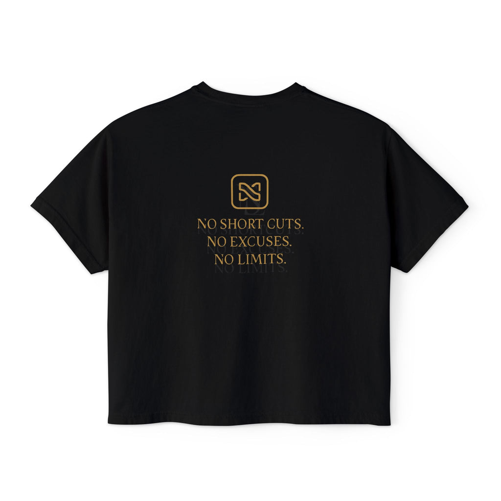 EARN IT DAILY — Garment-Dyed Boxy Tee