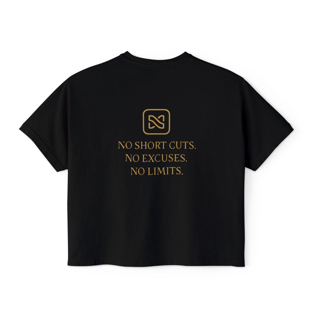EARN IT DAILY — Garment-Dyed Boxy Tee