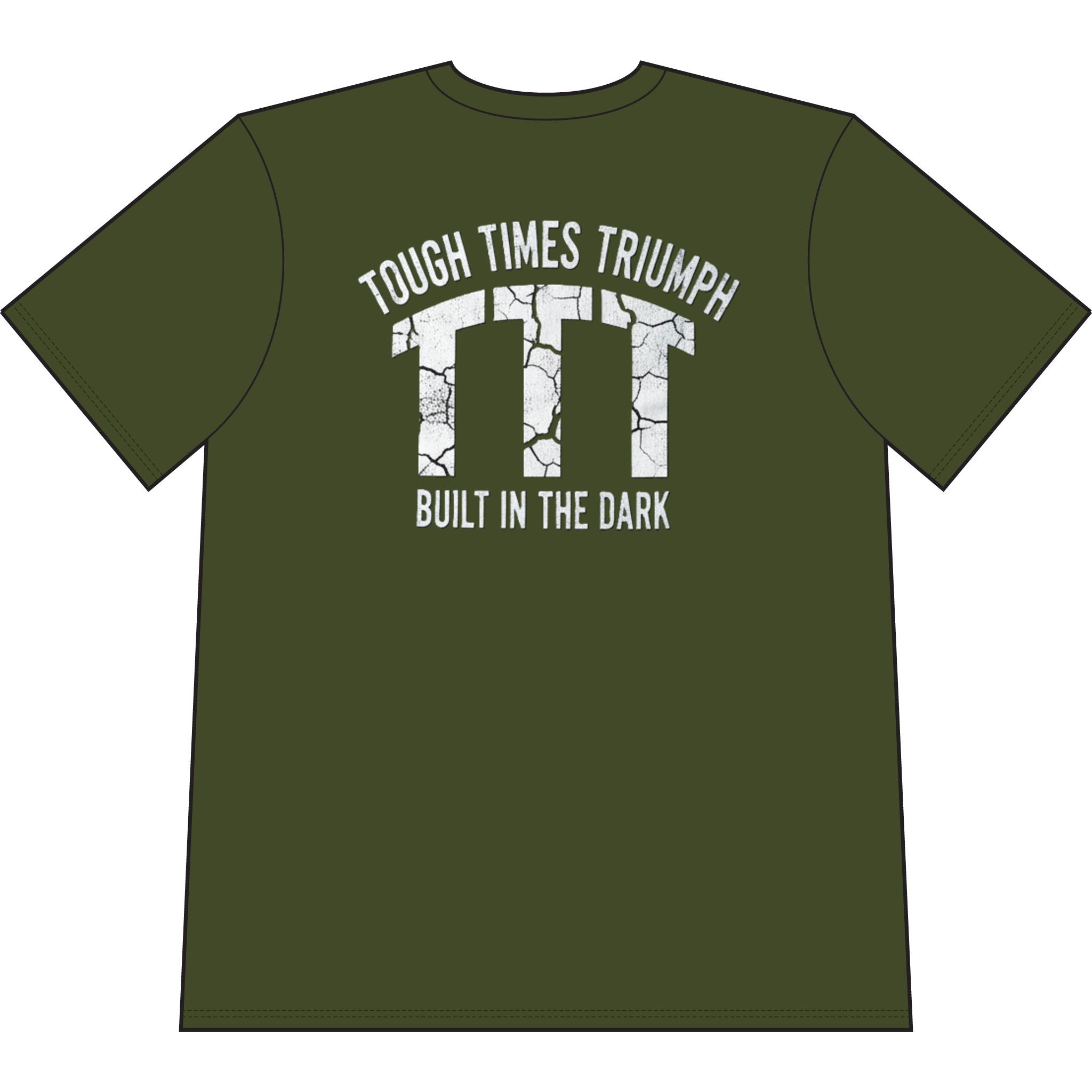 BUILT IN THE DARK — Heavyweight Garment-Dyed Tee