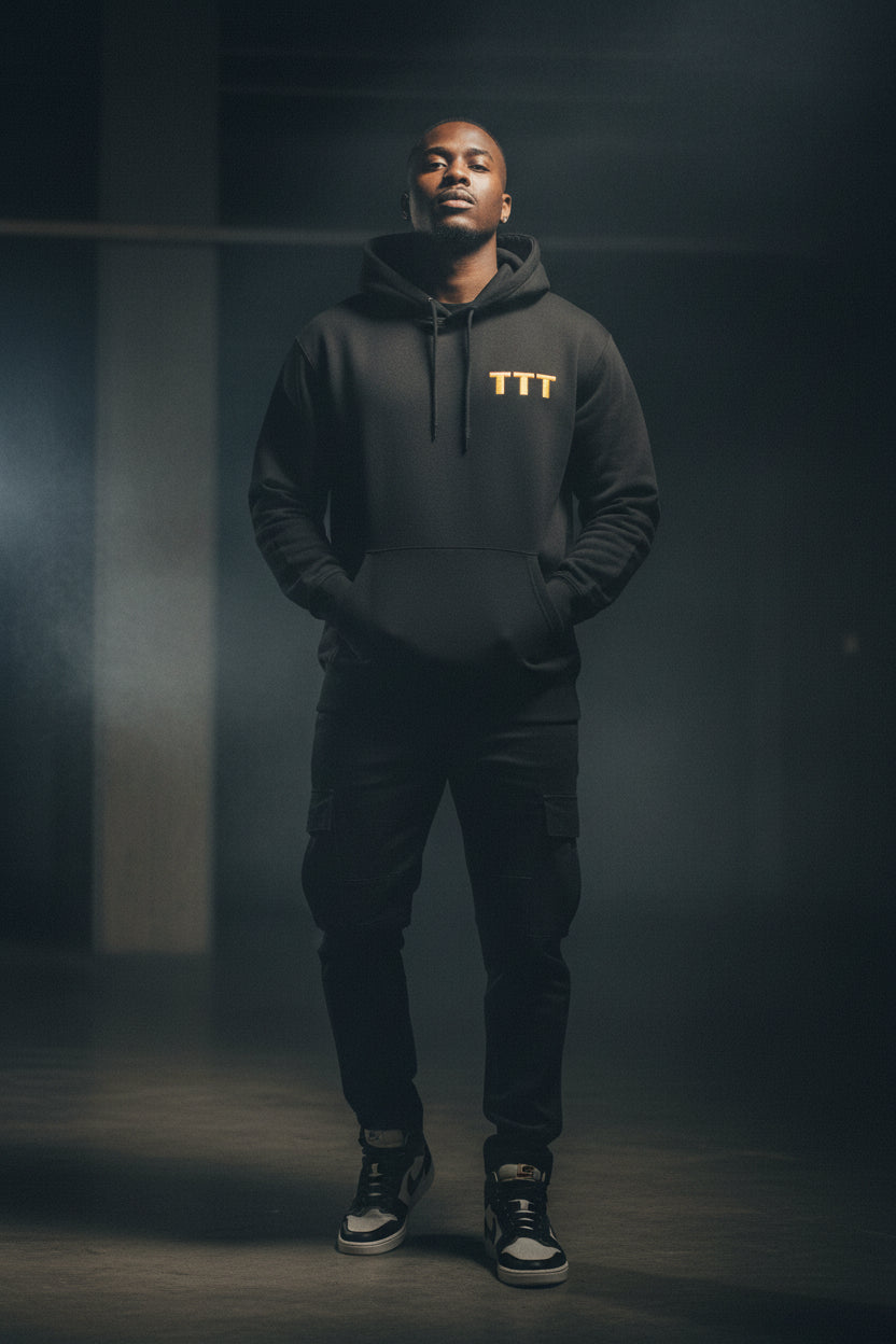 THE GOLD MARK HOODIE — Embroidered Fleece