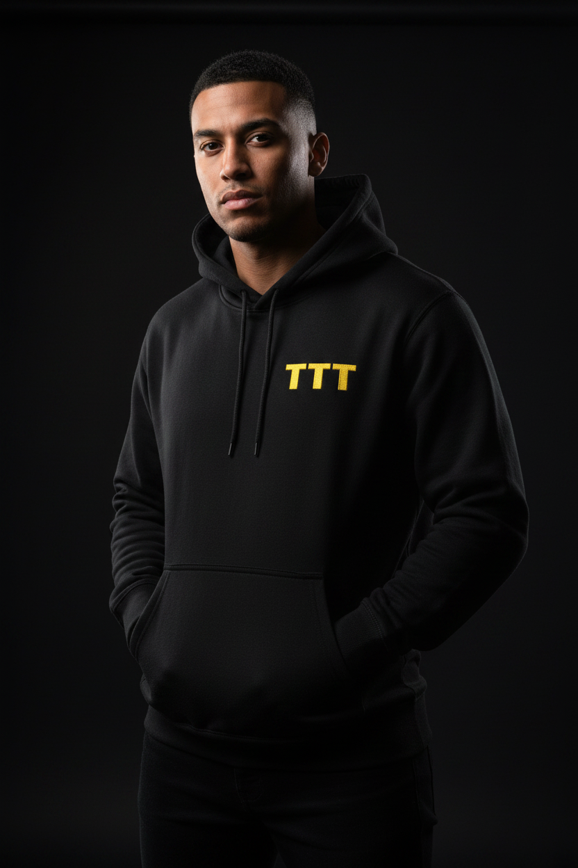 THE GOLD MARK HOODIE — Embroidered Fleece