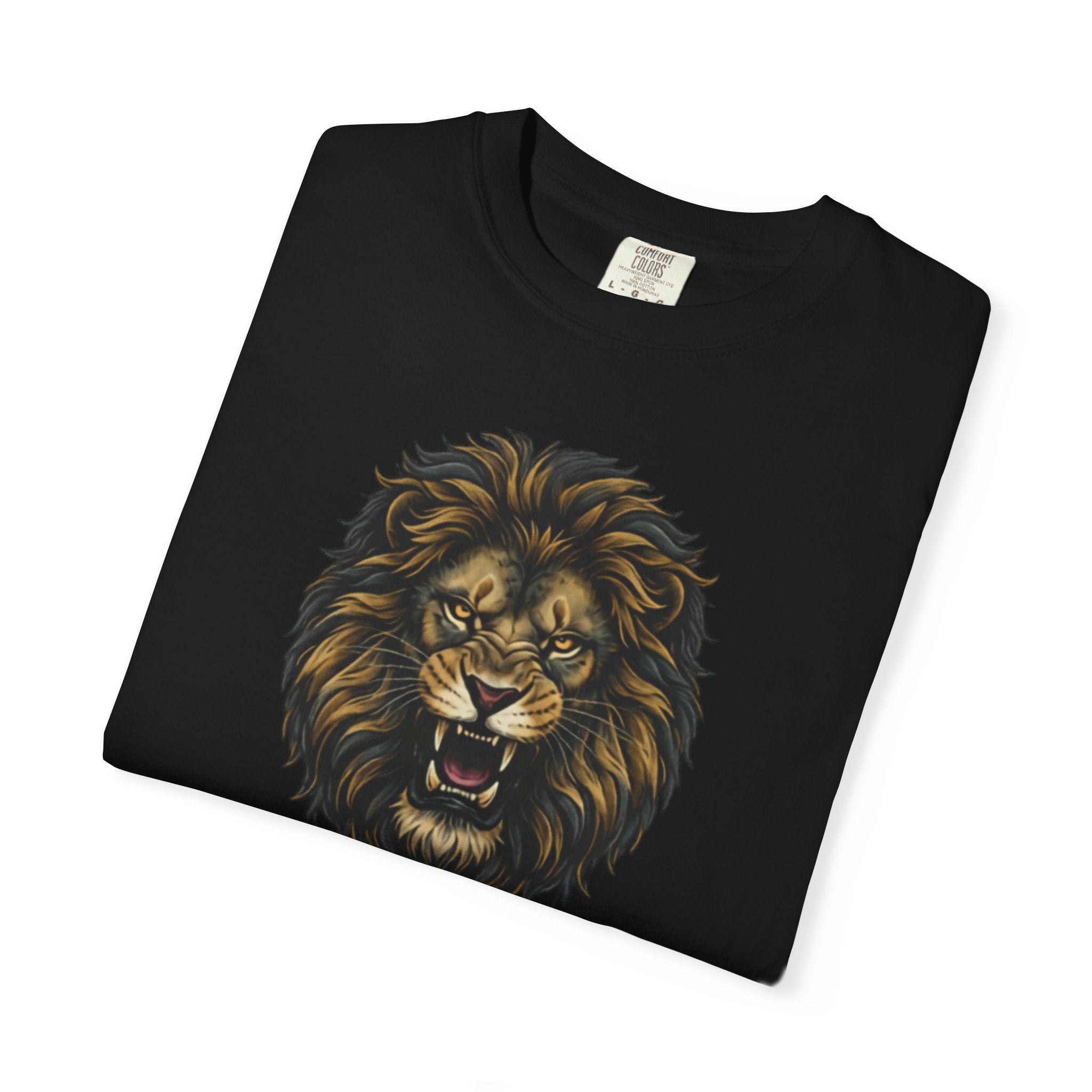 Tough Times Triumph Lion Tee — Garment-Dyed Heavyweight
