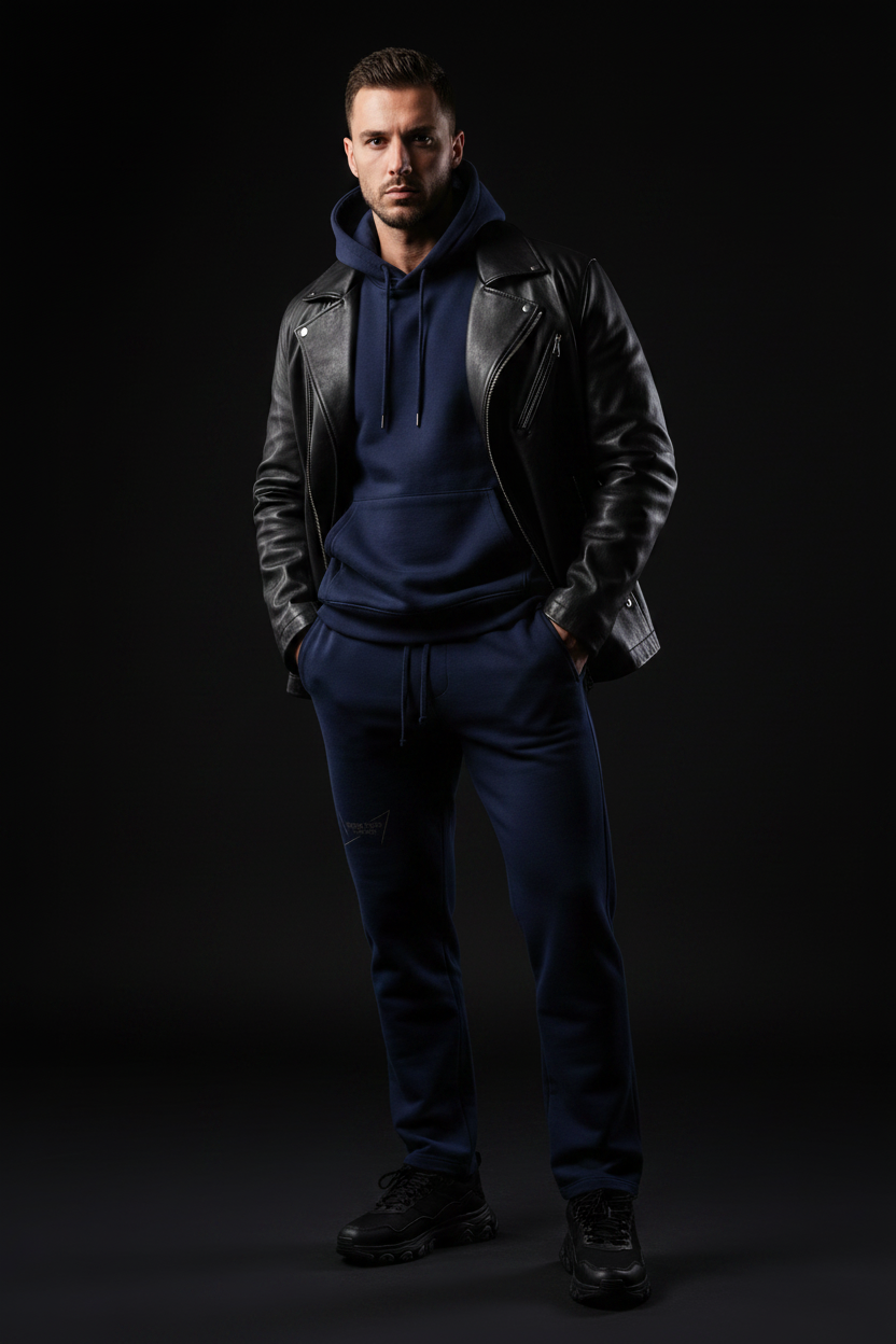 TTT Heavyweight Terry Pants, front view — TOUGH TIMES TRIUMPH | Built for those who endure