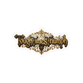 Tough Times Triumph — Gold Ornate Kiss-Cut Sticker