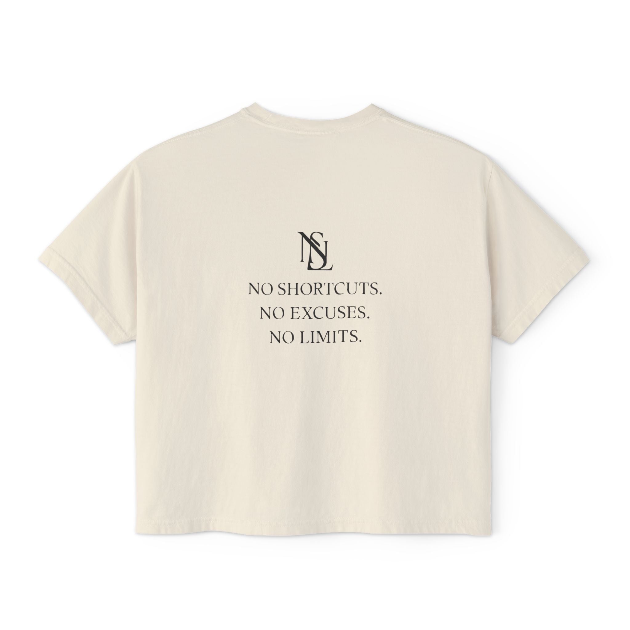 EARN IT DAILY — Garment-Dyed Boxy Tee