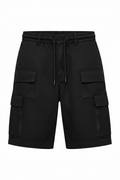 Black Cargo Shorts