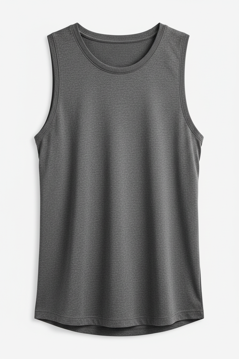 Charcoal Grey Muscle Tank