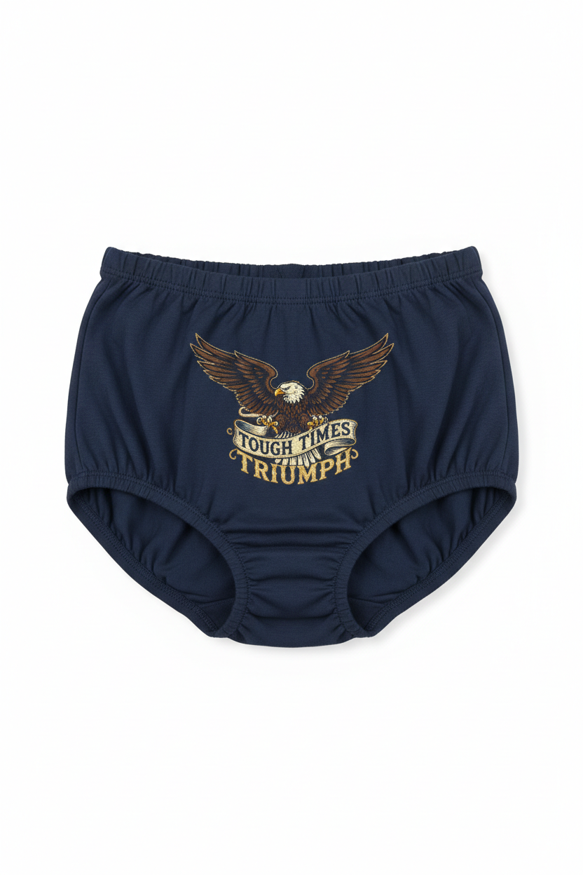 Tough Times Triumph Bloomers - Navy Eagle Banner