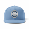 Tough Times Triumph Signature Hat - Baby Blue with Navy & Silver Logo