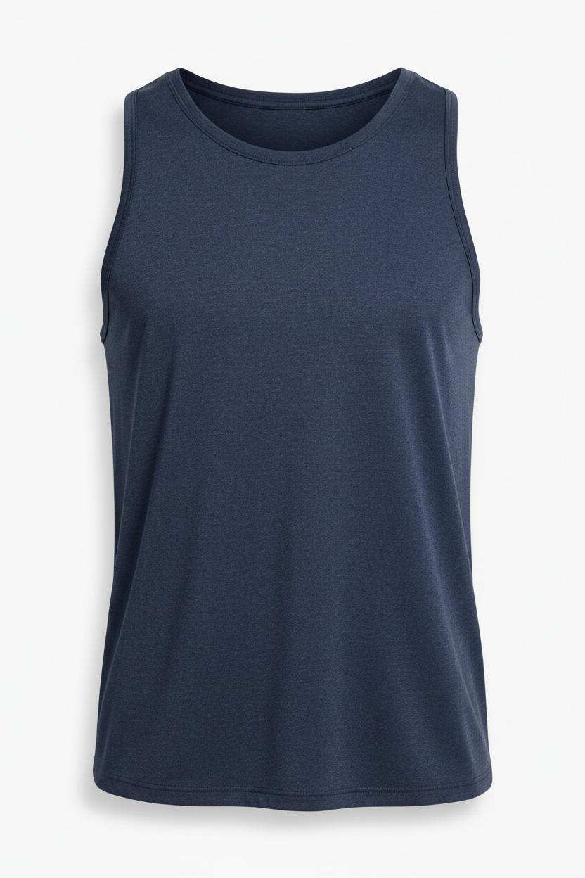 Navy Muscle Tank