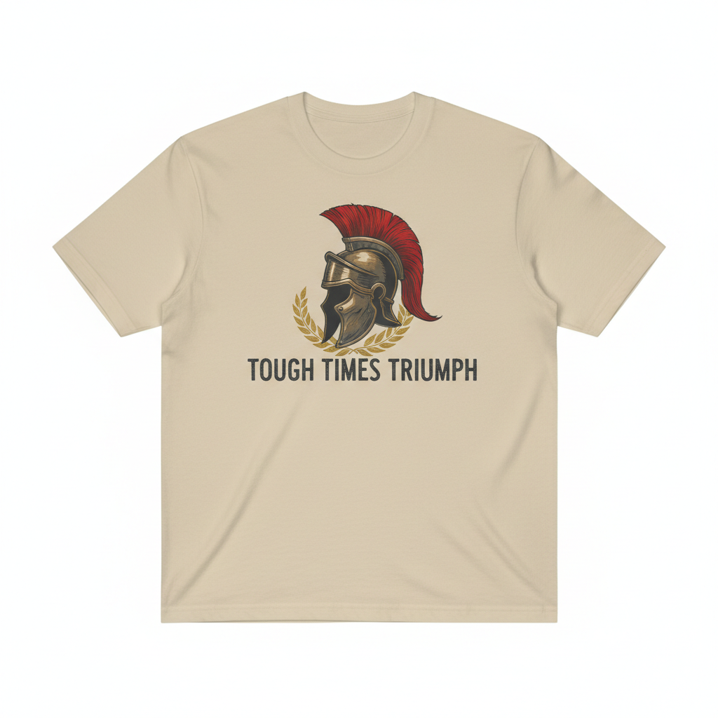 Sand Beige Tee - Roman Soldier