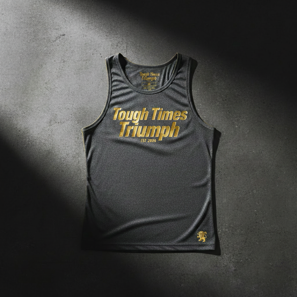 Tough Times Triumph Sleeveless Muscle Tank